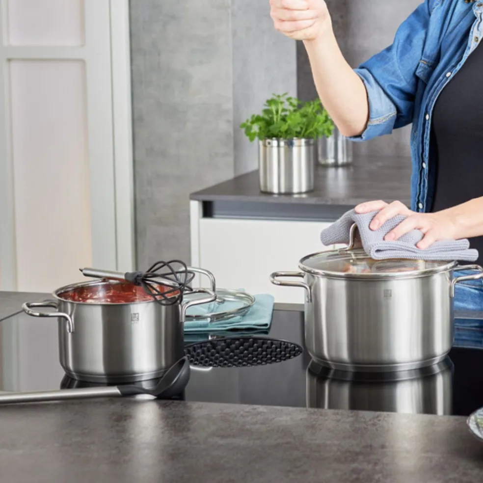 Batería de cocina de acero inoxidable Basic Line Rösle