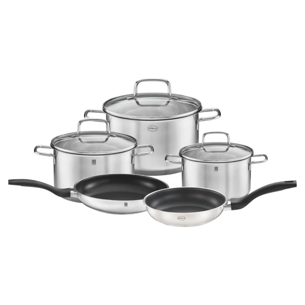 Batería de cocina de acero inoxidable Basic Line Rösle