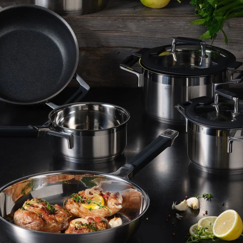 Batería de cocina de acero inoxidable Silence Pro Rösle