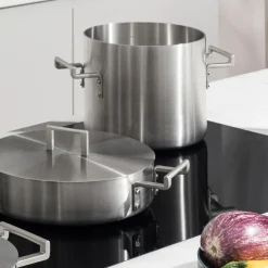 Batería de cocina de acero inoxidable multicapa Convivio Alessi