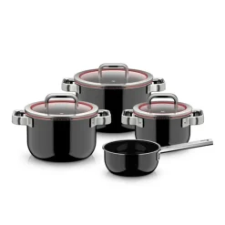 Batería de cocina de hierro 4 piezas FusionTec Function Pro Black de WMF