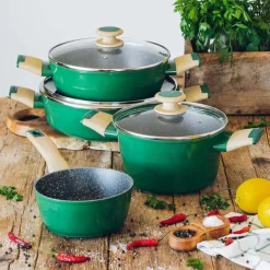 Batería de cocina 4 piezas Amazonia Monix