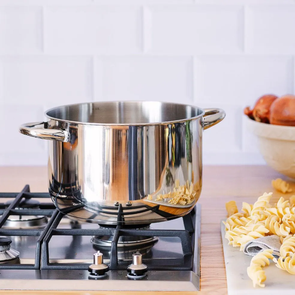 Batería de cocina 4 Piezas con tapas de cristal Optima Monix