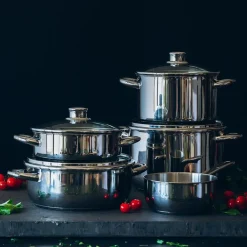 Batería de cocina 5 Piezas Optima Monix