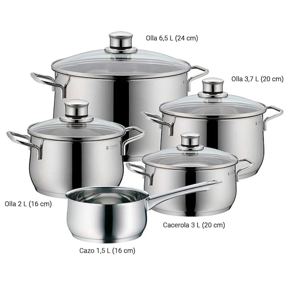 Batería de cocina WMF Diadem Plus