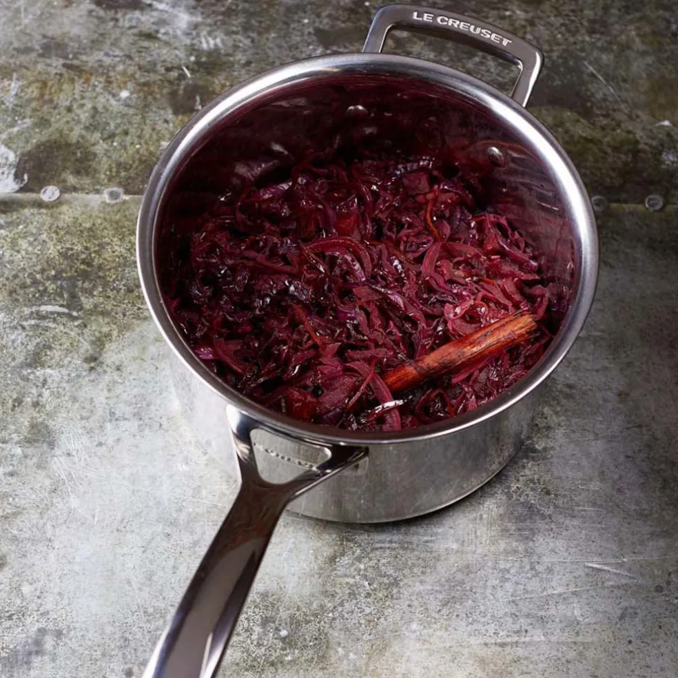 Batería de 3 piezas acero inoxidable Le Creuset