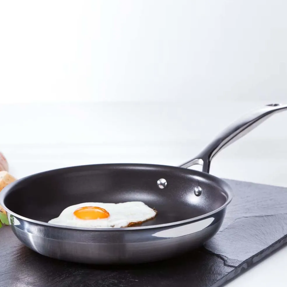 Batería de 3 piezas acero inoxidable Le Creuset