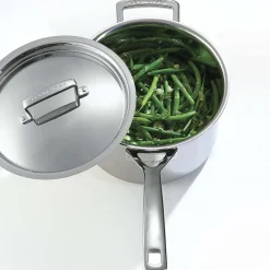 Batería de 3 piezas acero inoxidable Le Creuset
