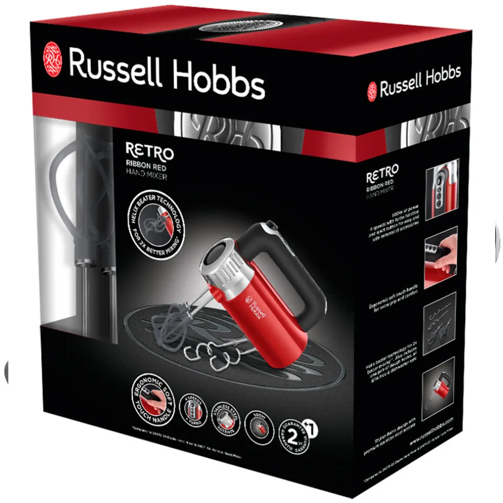 Batidora amasadora Retro Russell Hobbs