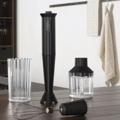 Batidora de mano con accesorios Plisse Alessi