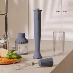 Batidora de mano con accesorios Plisse Alessi