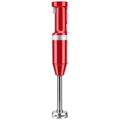 Batidora de mano inalámbrica roja KitchenAid