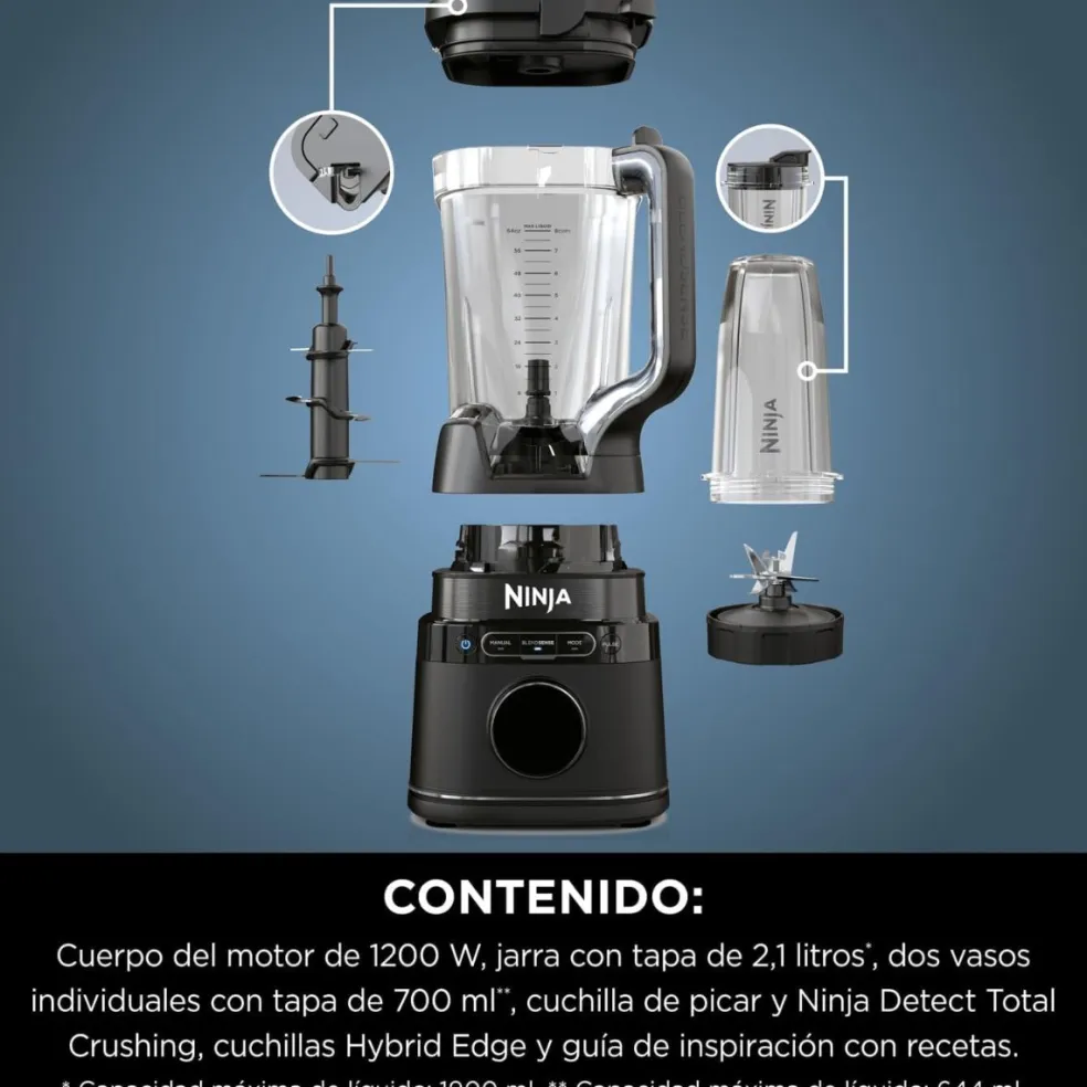 Batidora de vaso inteligente Detect Power Pro Ninja®