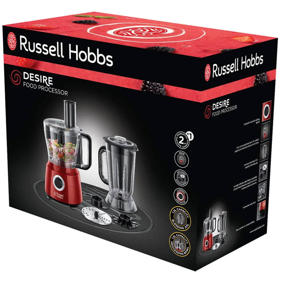 Batidora procesador de alimentos Desire Russell Hobbs