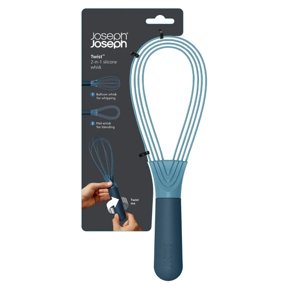 Batidor de varillas Twist 2 en 1 Joseph Joseph