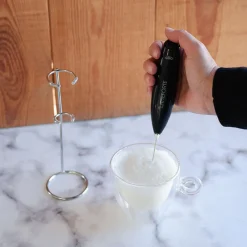 Batidor espumador para leche Cilio (con soporte)