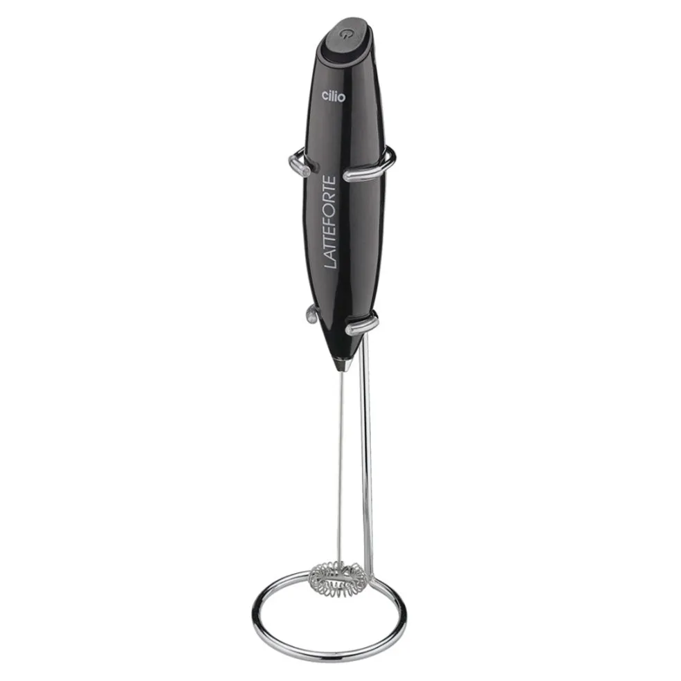 Batidor espumador para leche Cilio (con soporte)