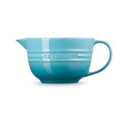 Bol cerámico con asa y pico vertedor de Le Creuset