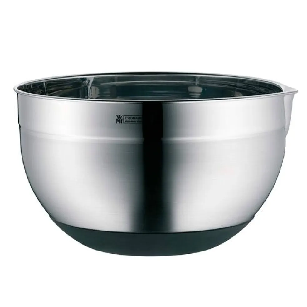 Bol de acero inoxidable con base de silicona WMF