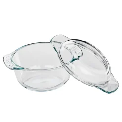 Bol de cristal con tapa Küchenprofi