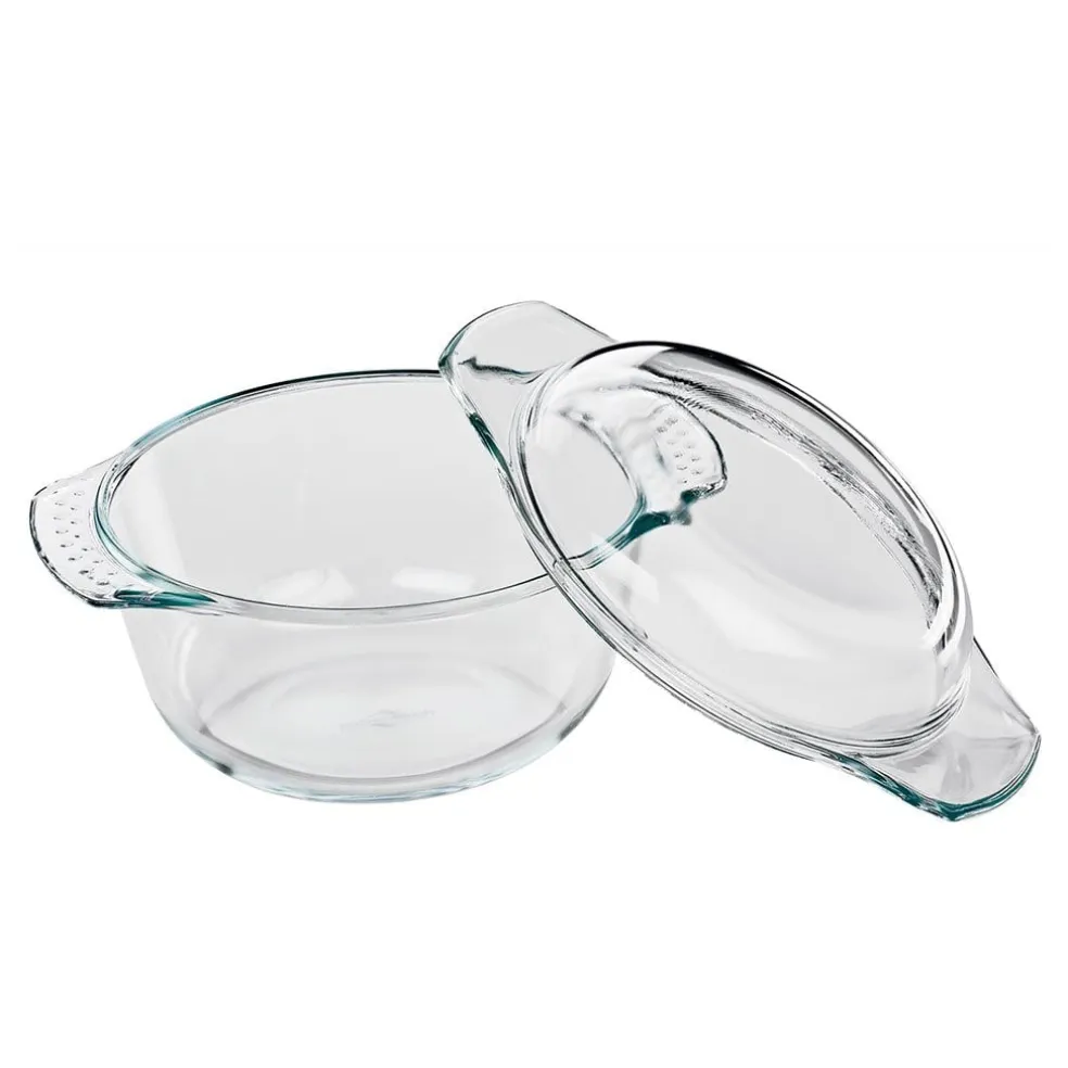 Bol de cristal con tapa Küchenprofi