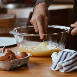 Bol de cristal con tapa Küchenprofi