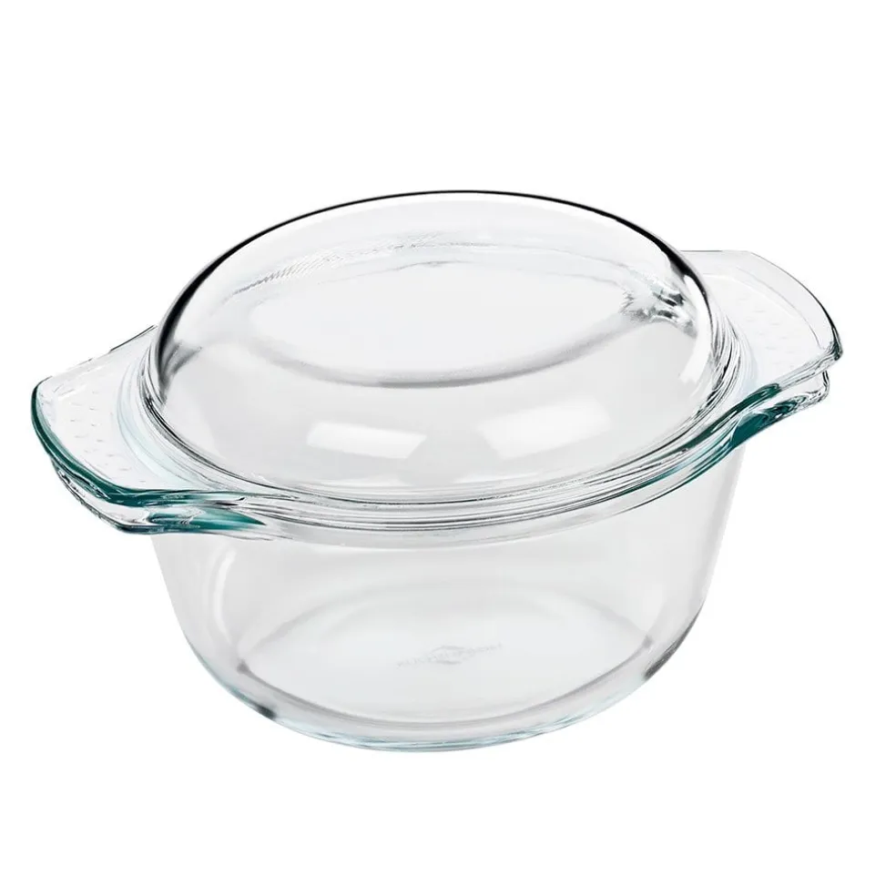 Bol de cristal con tapa Küchenprofi