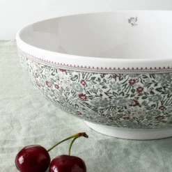 Bol ensaladera 23 cm de porcelana Wild Clematis Laura Ashley