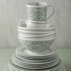 Bol ensaladera 23 cm de porcelana Wild Clematis Laura Ashley