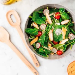 Bol para ensalada con cubiertos de bambú Berghoff