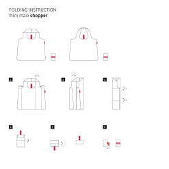 Bolsa de compra Mini Maxi plegable Reisenthel