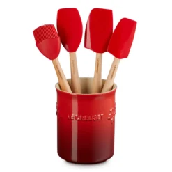 Bote cerámico para espátulas Holly ¡Edición Especial Navidad! Le Creuset