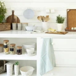 Bote de cristal de almacenamiento con etiqueta KitchenCraft Natural Elements
