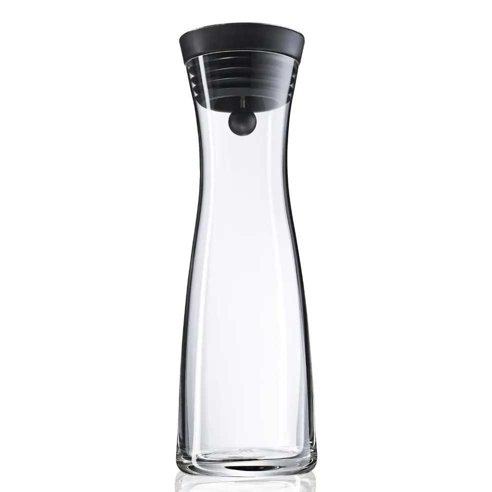 Botella de cristal con colador y tapa oscilante WMF