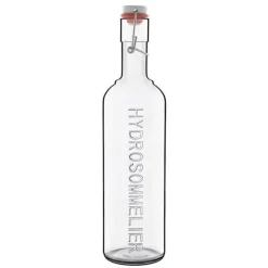 Botella hermética de cristal 1 litro Luigi Bormioli