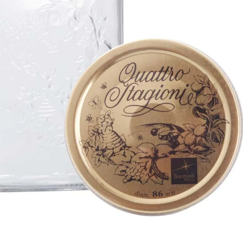 Botes con tapa "Quattro Stagioni" de Bormioli Rocco