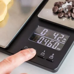 Báscula con doble plataforma digital KitchenAid
