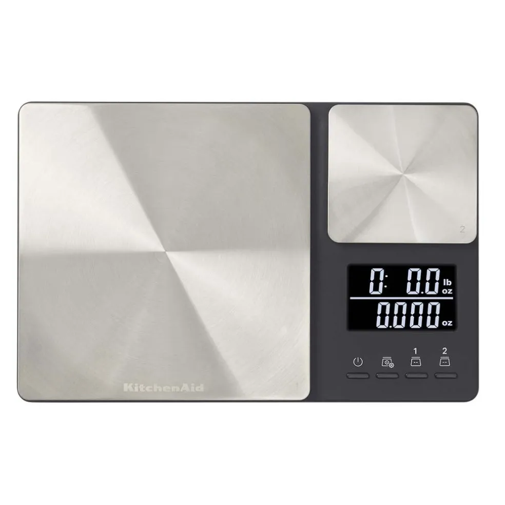 Báscula con doble plataforma digital KitchenAid