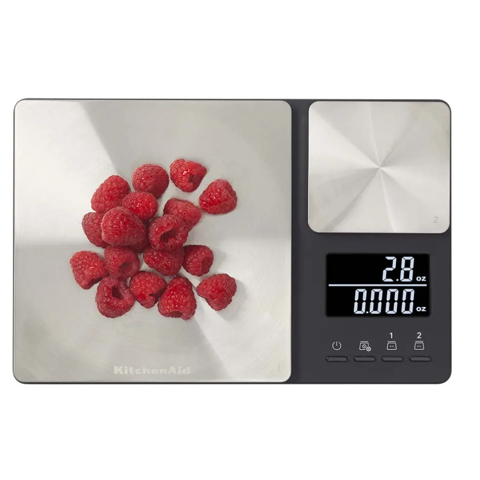 Báscula con doble plataforma digital KitchenAid