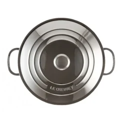 Cacerola acero inox baja con tapa 30cm 3-PLY Le Creuset