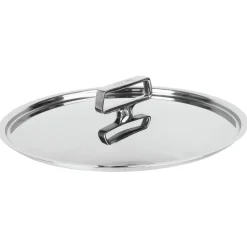 Cacerola alta de acero inoxidable 5-Ply con tapa Castel'Pro Cristel
