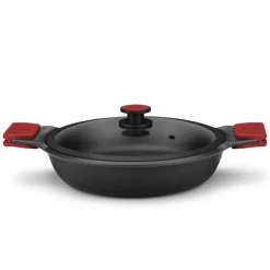 Cacerola baja antiadherente con tapa Bra Infinity