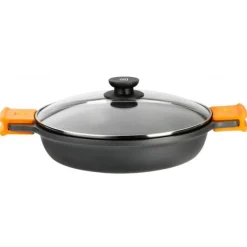 Cacerola baja antiadherente con tapa Efficient Bra