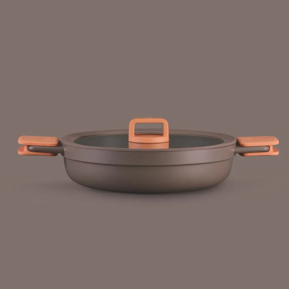 Cacerola baja antiadherente Compac Pro Bra