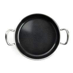 Cacerola baja cerámica con exterior acero inoxidable Premiere GreenPan