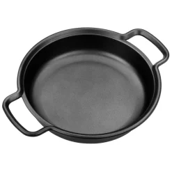 Cacerola baja con tapa Solid+ con asas de silicona Monix