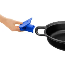 Cacerola baja con tapa Solid+ con asas de silicona Monix