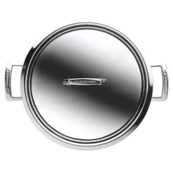 Cacerola baja de acero inoxidable 3-PLY Le Creuset
