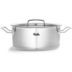 Cacerola baja de acero inoxidable con tapa Original-Profi Collection® Fissler