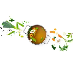 Cacerola baja de acero inoxidable con tapa Original-Profi Collection® Fissler